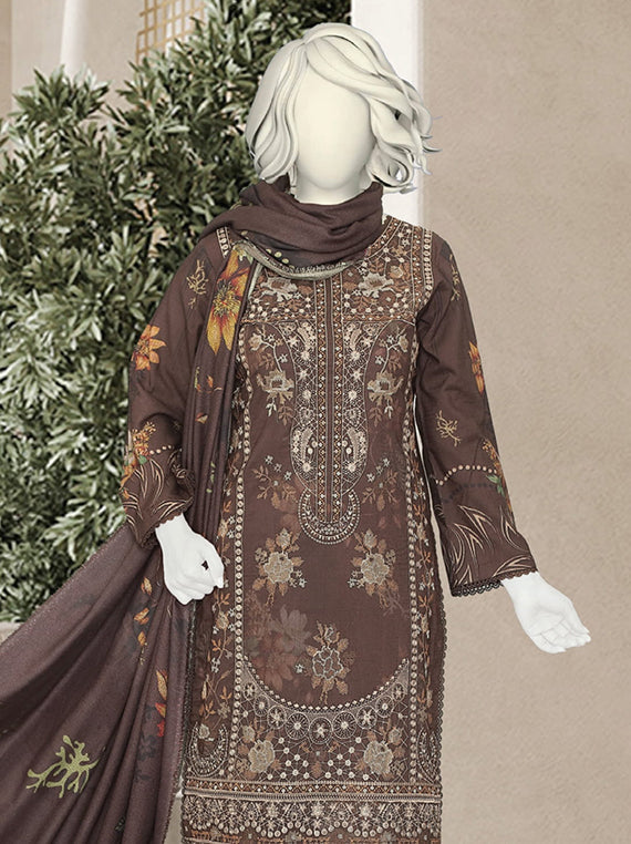 Ameela Printed Embroidered Peach Collection 2025 Vol-02 By ABC (D-08)