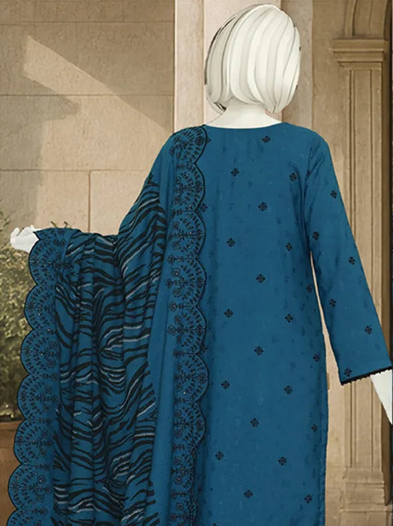 Anabia Embroiderd Jacquard Collection 2025 by ABC (D-07)