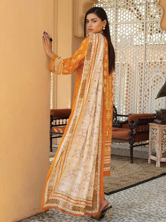Anaya Embroidered Lawn Collection 2025 by Bin Rashid (D-10)