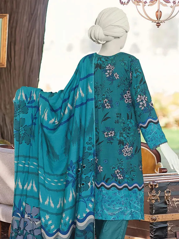 Anaya Embroidered Printed Winter Slub Collection 2025 by ABC (D-379)