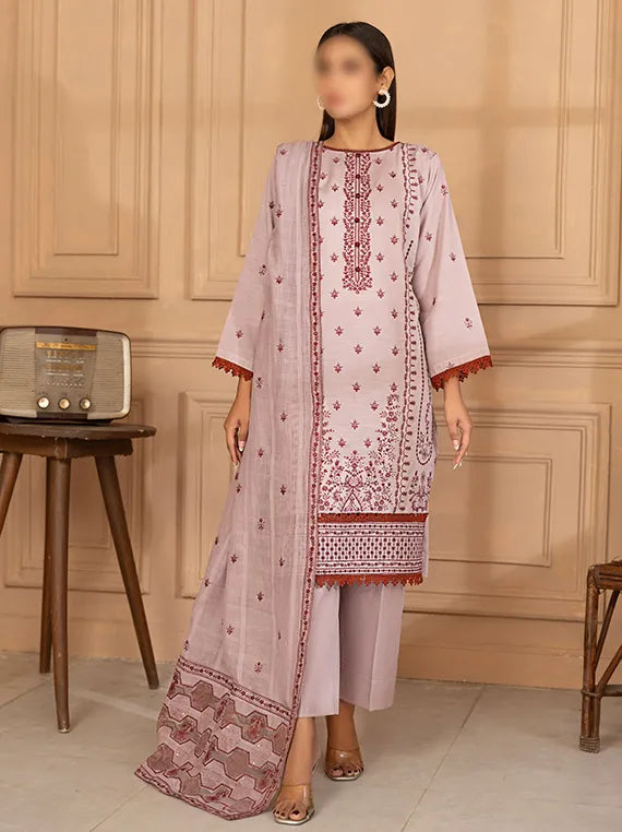 Anchal Embroidered Karandi Collection 2025 Vol-02 by Fantak (D-03)