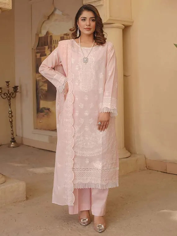 Anchal Embroidered Lawn Collection 2025 By Manizay (M-01)