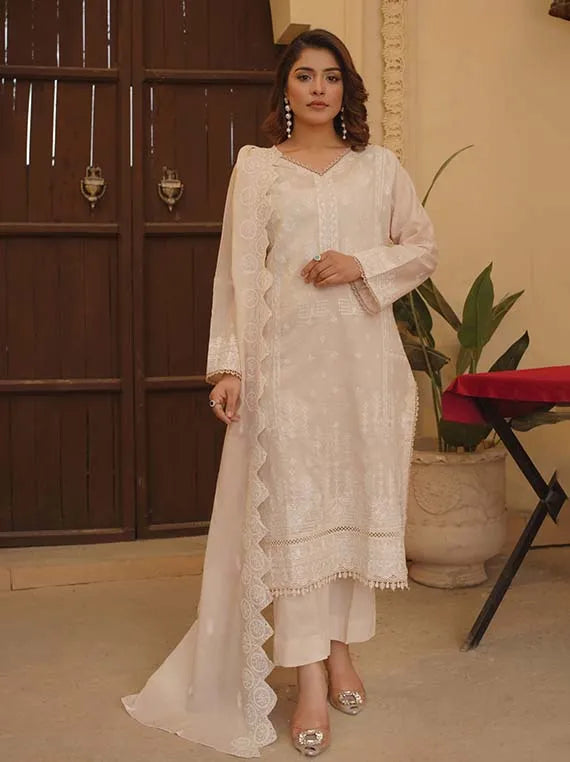 Anchal Embroidered Lawn Collection 2025 By Manizay (M-08)