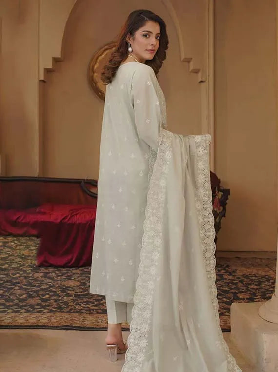 Anchal Embroidered Lawn Collection 2025 By Manizay (M-09)