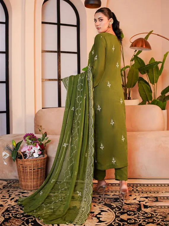 Andaaz E Hawa Embroideered Karandi Collection 2025 By Manizay (M-08)