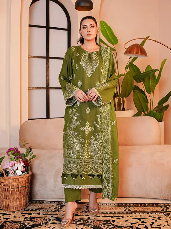 Andaaz E Hawa Embroideered Karandi Collection 2025 By Manizay (M-08)