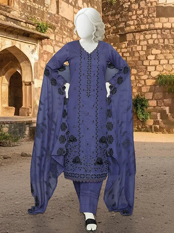 Andaz by ABC Embroidered Lawn Collection 2026 (D-08)