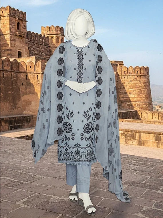 Andaz by ABC Embroidered Lawn Collection 2026 (D-09)