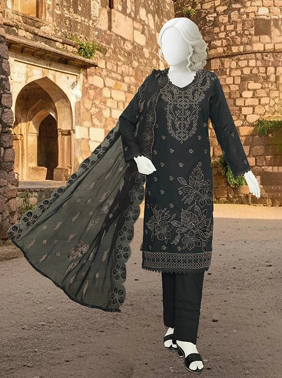Andaz by ABC Embroidered Lawn Collection 2026 (D-10)