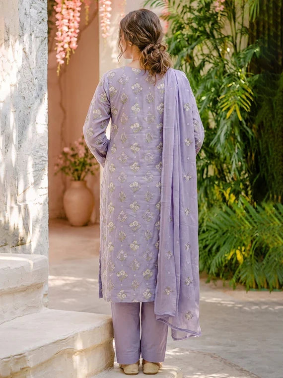 Angan By Manizay Embroidered Karandi Collection 2026 (D-03)