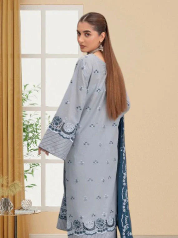 Anmol By Wania Embroidered Lawn Collection 2026 Vol-01 (D-02)