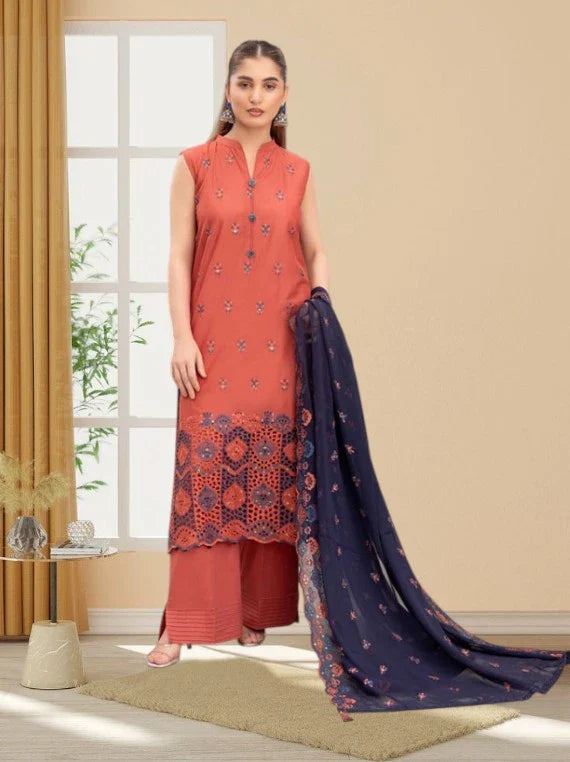 Anmol By Wania Embroidered Lawn Collection 2026 Vol-01 (D-03)