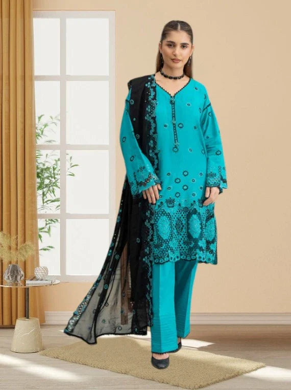 Anmol By Wania Embroidered Lawn Collection 2026 Vol-01 (D-08)