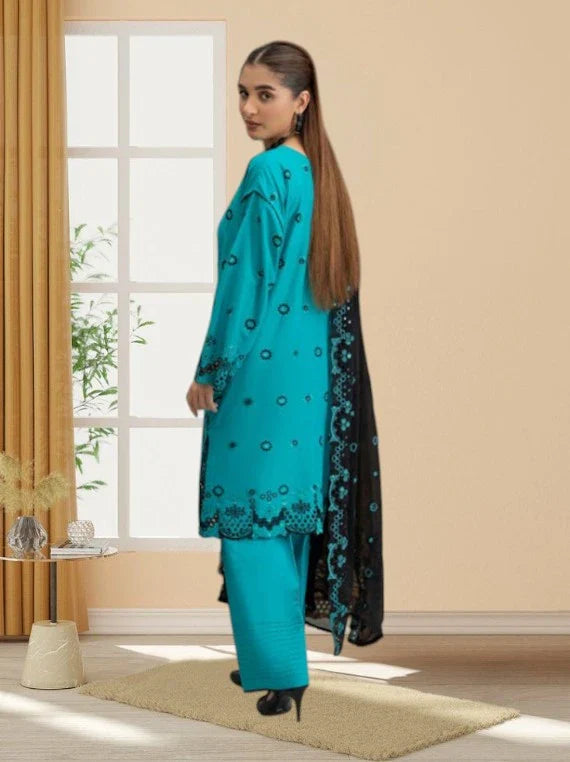 Anmol By Wania Embroidered Lawn Collection 2026 Vol-01 (D-08)