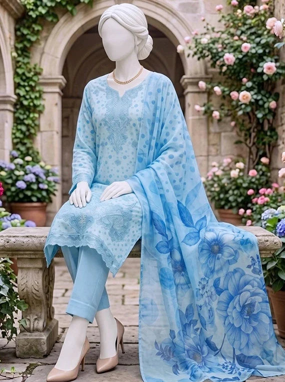 Anosha by ABC Embroidered Bana Dora Unstitched Collection'26 (DD-02)