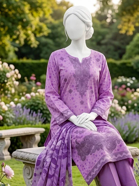 Anosha by ABC Embroidered Bana Dora Unstitched Collection'26 (DD-05)