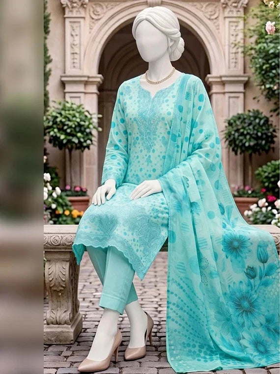 Anosha by ABC Embroidered Bana Dora Unstitched Collection'26 (DD-07)