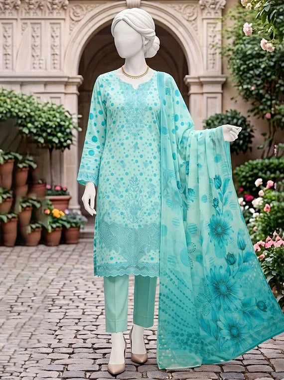Anosha by ABC Embroidered Bana Dora Unstitched Collection'26 (DD-07)