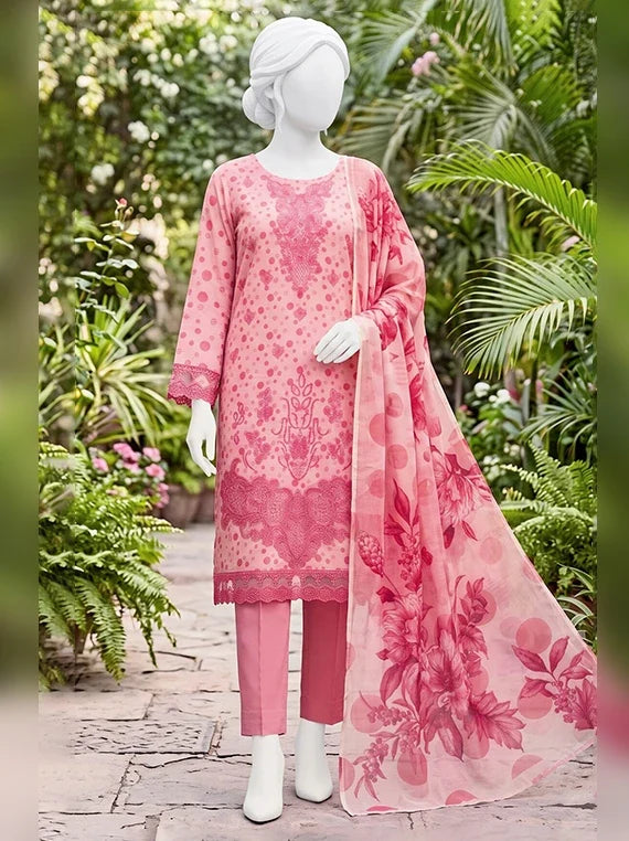 Anosha by ABC Embroidered Bana Dora Unstitched Collection'26 (DD-08)
