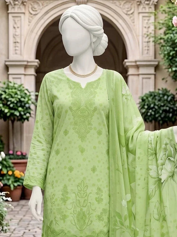 Anosha by ABC Embroidered Bana Dora Unstitched Collection'26 (DD-09)