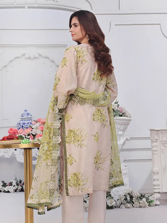 Applique Kari Chikankari Collection 2025 by Alzohaib (D-01)