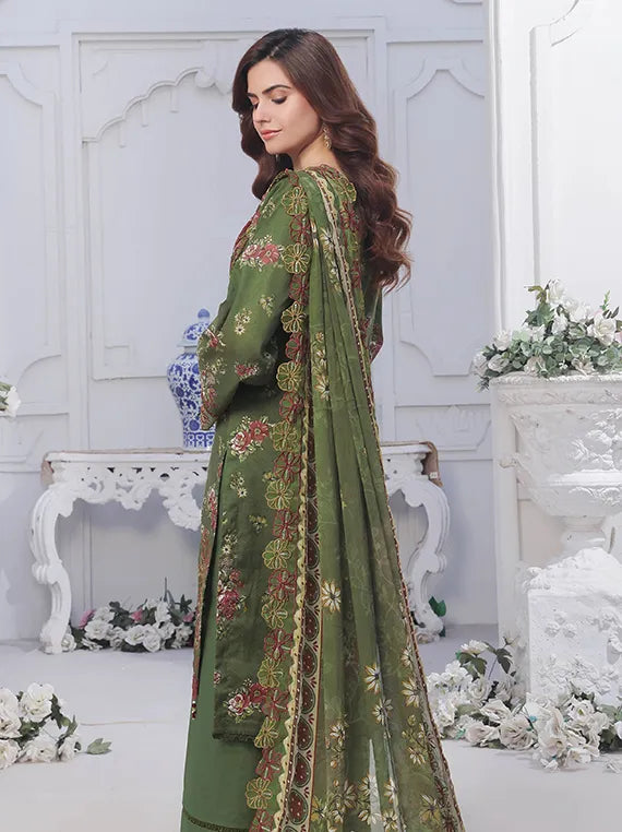 Applique Kari Chikankari Collection 2025 by Alzohaib (D-03)