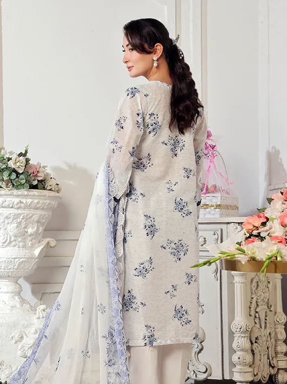 Applique Kari Chikankari Collection 2025 by Alzohaib (D-04)