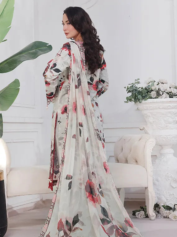Applique Kari Chikankari Collection 2025 by Alzohaib (D-11)