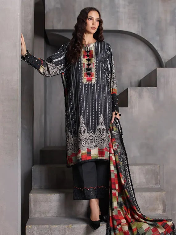 Arctic Aura by Gul Ahmed Winter Unstitched Collection'26 (AY-62011)