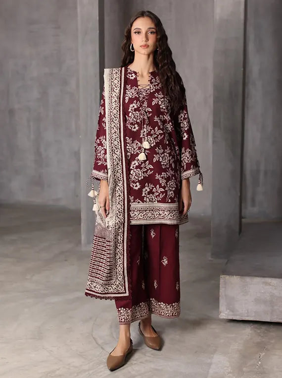 Arctic Aura by Gul Ahmed Winter Unstitched Collection'26 (K-62058)