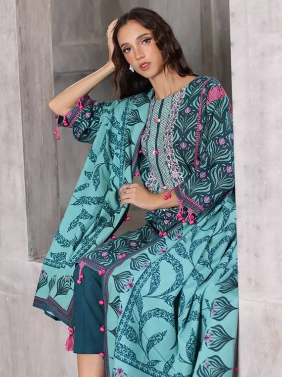 Arctic Aura by Gul Ahmed Winter Unstitched Collection'26 (K-62067)