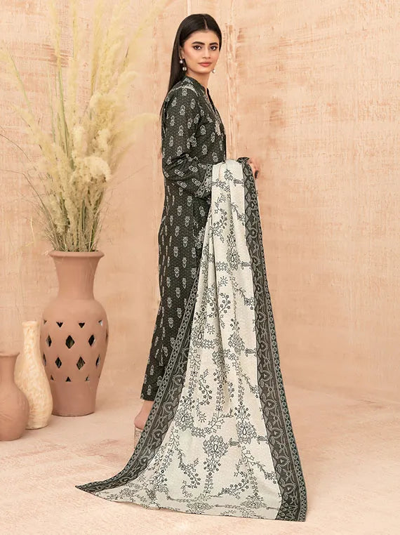 Areeka Boti Embroidered Rotary Printed Khaddar Collection 2025 By Tawakkal Fabric (D-5291)