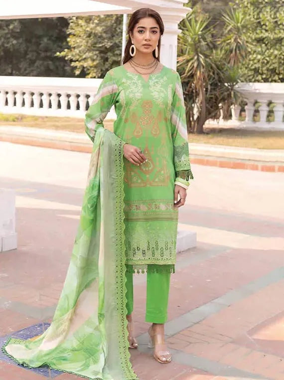 Arish Embroidered Lawn Collection 2025 By Riaz Arts (D-01)