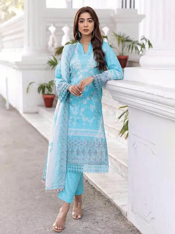 Arish Embroidered Lawn Collection 2025 By Riaz Arts (D-05)