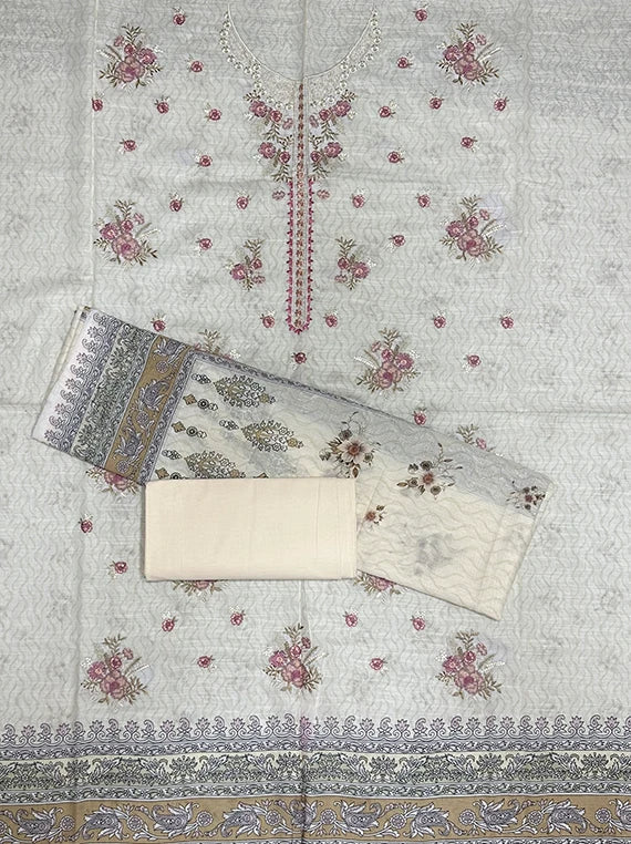 Arman Floral Embroidered Lawn Edit 2026 Vol-26DD07 (D-02)