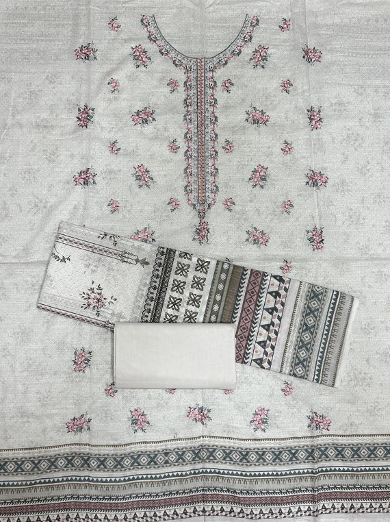 Arman Floral Embroidered Lawn Edit 2026 Vol-26DD07 (D-05)