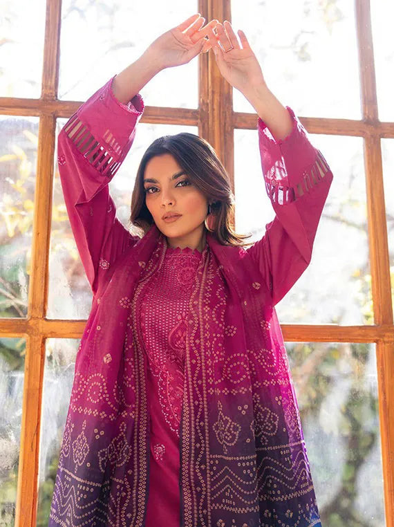 Arty 3PC Embroidered Lawn Collection 2025 by Sitara Textile (D-05)