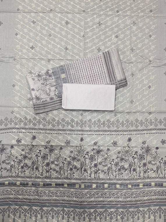 Aster Printed Chikankari Lawn Edit26 Vol-26DF11