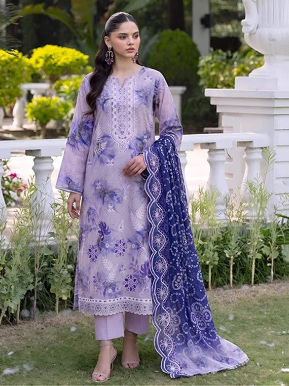Ayat Embroidered Viscose Boring Unstitched Collection'26 V-3816 (D-08)