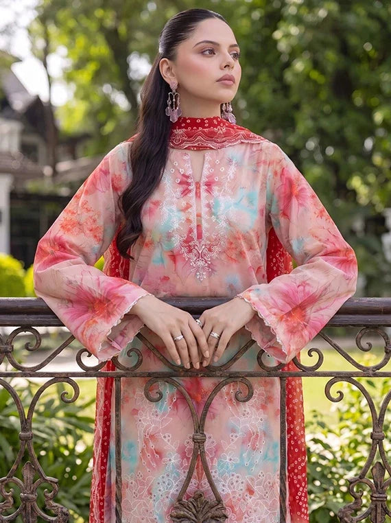 Ayat Embroidered Viscose Boring Unstitched Collection'26 V-3816 (D-09)