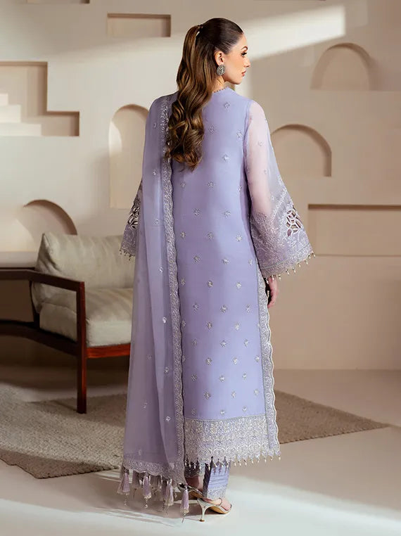 Aymal by Alizeh Luxe Chiffon Collection 2025 (AF-BHM-4041-Marine)