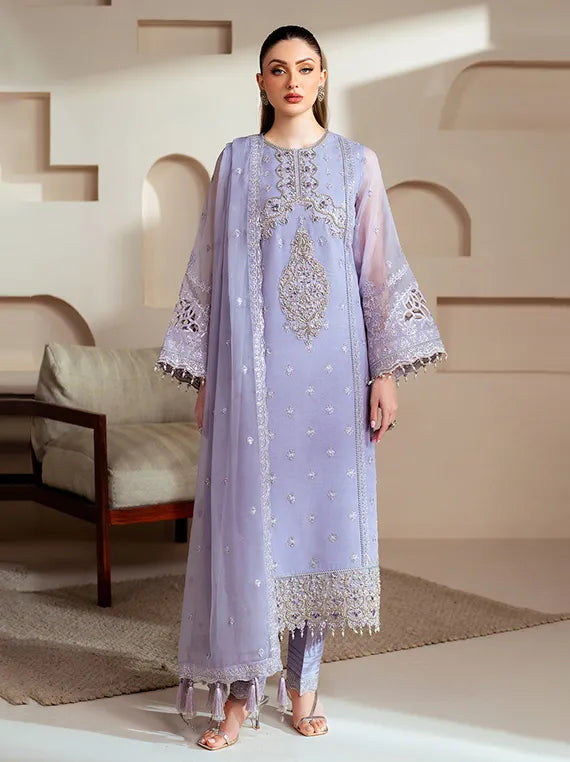 Alizeh Luxe Embroidered Chiffon Collection 2025