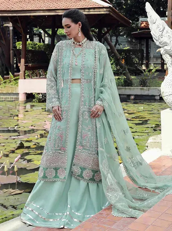 BAROQUE Chantelle Embroidered Net Collection 2026 (02-SAHIL)