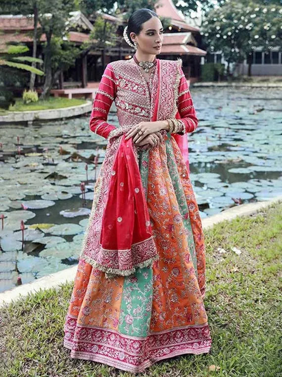 BAROQUE Chantelle Embroidered Net Collection 2026 (07-Mehfil)