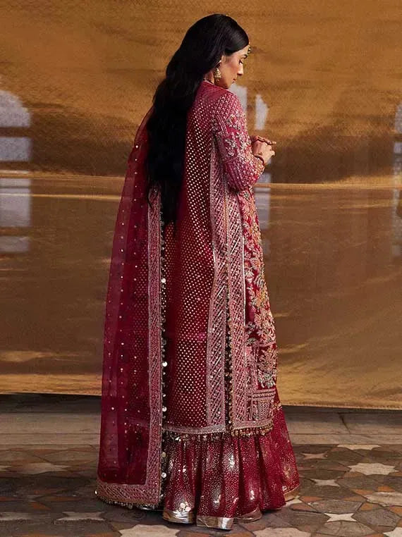 BAROQUE Chantelle Embroidered Net Collection 2026 (HRR24LF Gulal)