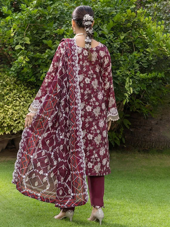 BELLA by Hafiz Tex Embroidered Collection 2026 (D-06)