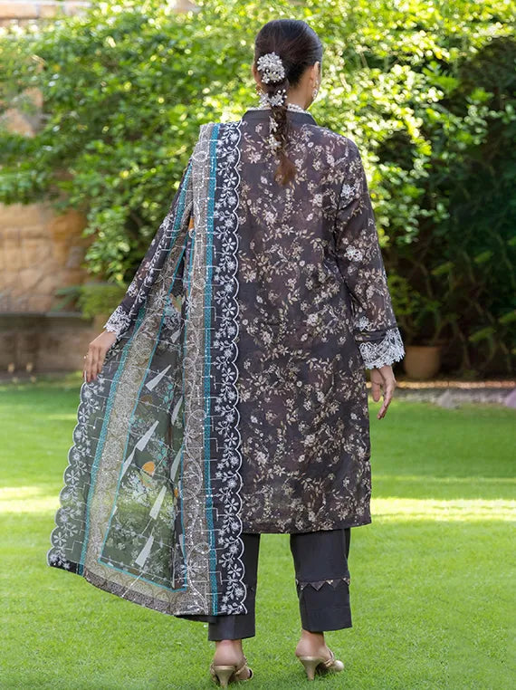 BELLA by Hafiz Tex Embroidered Collection 2026 (D-07)