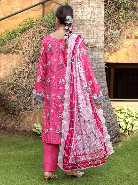 BELLA by Hafiz Tex Embroidered Collection 2026 (D-08)