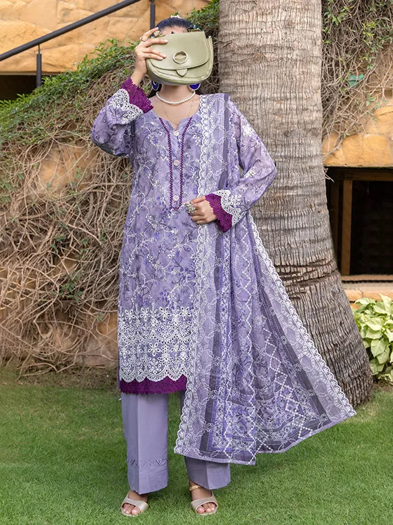 BELLA by Hafiz Tex Embroidered Collection 2026 (D-10)