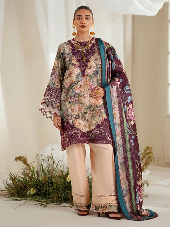 BIN ILYAS Embroidered Viscose Collection 2026 (1104-B)